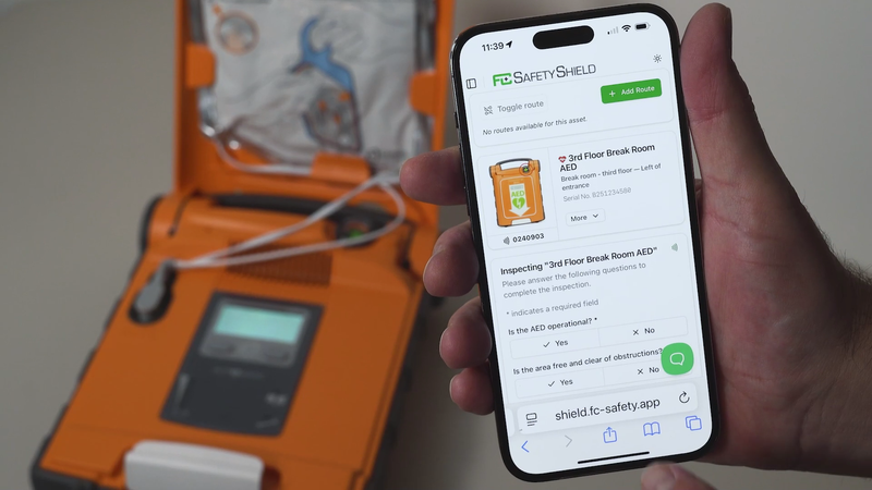 Shield inspection compliance interface